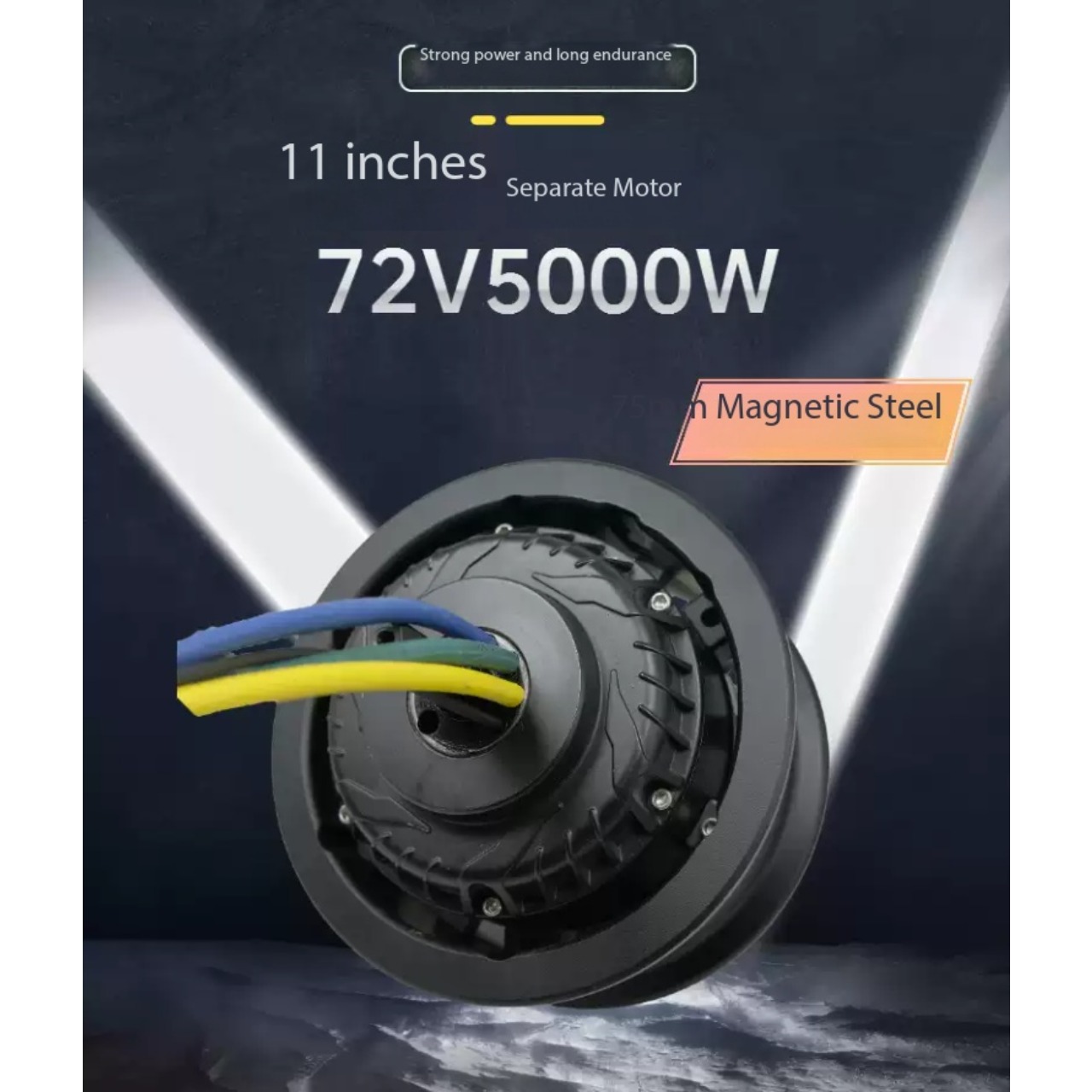 5000W Hub Motor Kit 72V - 11인치 72V 5000W 분할 허브 모터