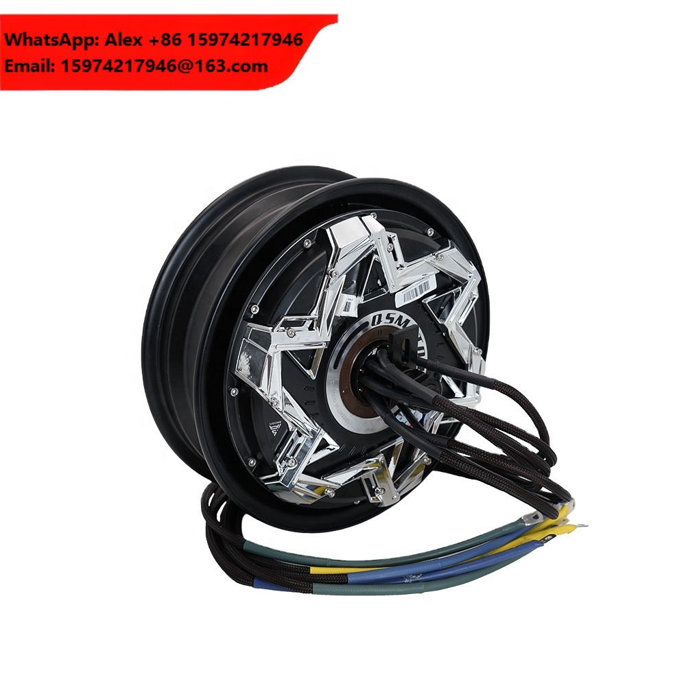 12000W Electric Motorcycle Hub Motor - QS 모터 12x3.5인치 QS260 70H V4