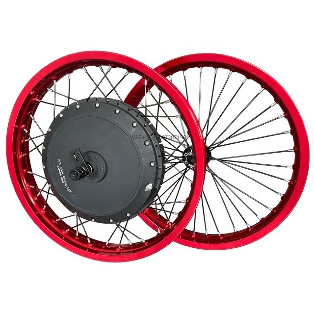 Electric Enduro Bike Frame With Motor Kit - 모터 72V8000W 저렴한 전기 자전거 키트