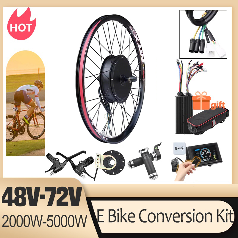 72V 5000W 전기 자전거 개조 키트 브러시리스 기 - 5000W Hub Motor Kit 72V 리뷰 및 가격