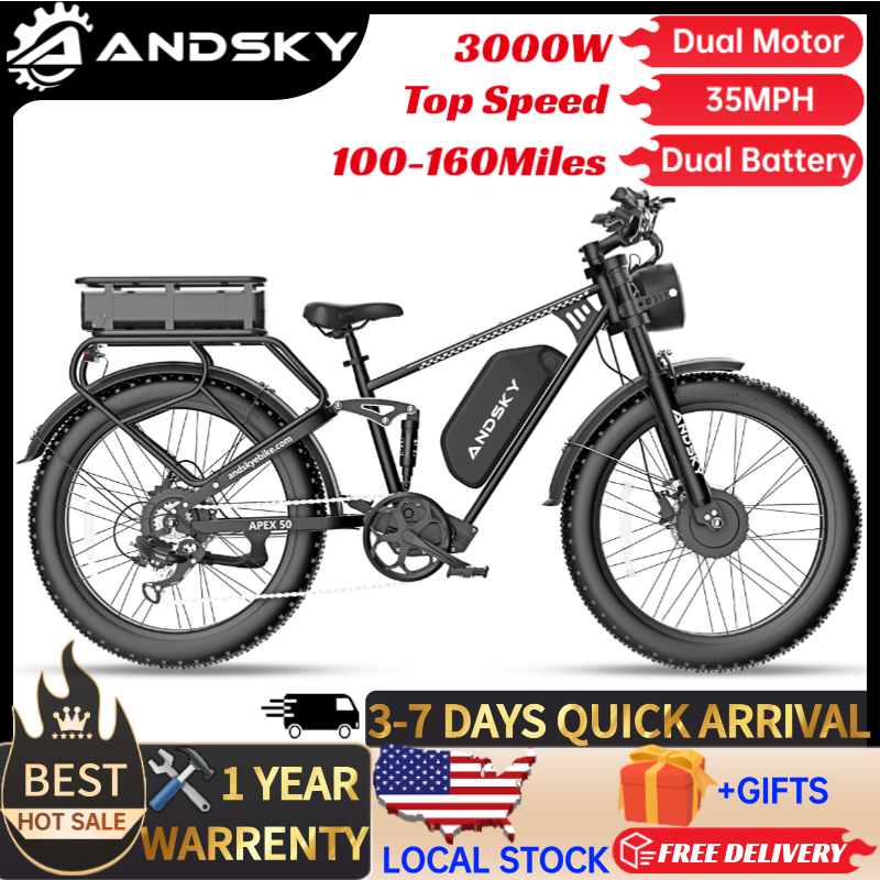 앤드스카이 에이펙스50 AWD 전기 자전거 3000W  - Torque Sensor Mid Drive Motor Kit 리뷰 및 가격